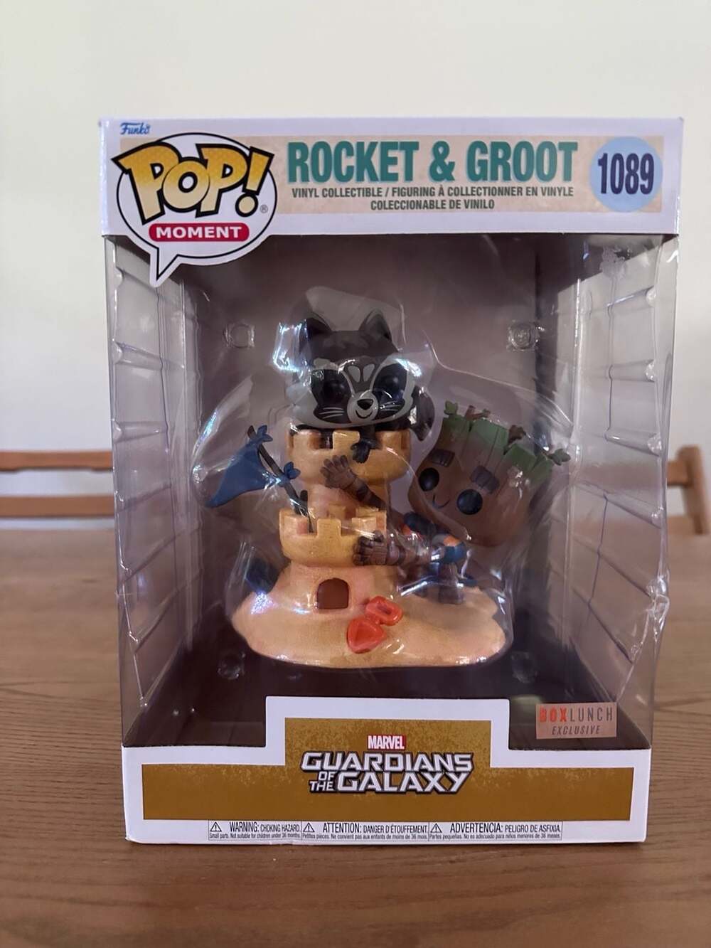 Funko Pop Moment Rocket And Groot 1089 Guardians Of The Galaxy